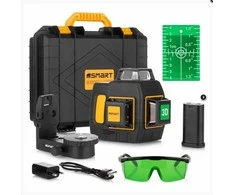Smart365 3x360° plokštuminis lazeris 40xl žalia, 40 m