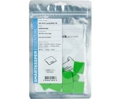 Šakotuvas Smart Keeper SmartKeeper MSD04P1GN 10 x Micro SD kortelių blokatoriai be užrakto rakto Mini Žalias SLSART-0323 SLSART0323 (SLSART-0323)