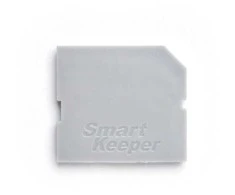 Šakotuvas „Smart Keeper SmartKeeper MSD04P1GY“ 10 „Micro SD“ kortelių prievadų blokatorių be užrakto rakto, maži, pilki, SLSART-0322 SLSART0322 (SLSART-0322)