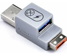 Šakotuvas Smart Keeper Smartkeeper SmartKeeper Basic "USB-A Port" Smart Data Blocker oranžinis
