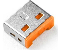 Šakotuvas SmartKeeper Basic Blokada "Port USB-A" oranžinė 6 Stk.+Key