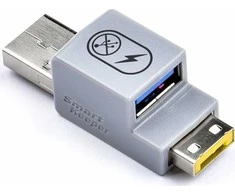 Šakotuvas Smart Keeper Smartkeeper SmartKeeper Basic "USB-A prievadas" Smart Data Blocker gelb