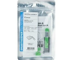 Šakotuvas Smart Keeper Smartkeeper SmartKeeper Mini "USB-B Port" Blocker grün 4 Stk.+Key