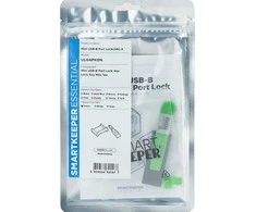 Šakotuvas Smart Keeper Smartkeeper SmartKeeper Mini "Mini USB-B Port" Blocker grün 4 Stk.+Key