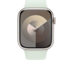 Išmanusis laikrodis Išmanusis dirželis „Apple“ 45 mm minkštas mėtinis sportinis dirželis – M/L