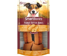 Skanėstas šunims SmartBones Peanut Butter, 0.158 kg, 2 vnt.