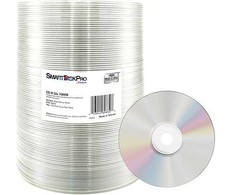 Nezatříděno „Smartdisk BD-R“, baltos spalvos, su terminiu spausdinimu, 25 GB, su velenu, 69836, 50 vnt. pakuotė, duomenų archyvavimui