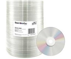 Verbatim CD-R SmartDisk Pro 700MB 52x Tuščias blizgus sidabras, nespausdintas, 100 verpsčių
