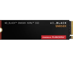 Sandisk Western Digital Juodas SN850X, 4 TB, M.2, 7300 MB/s