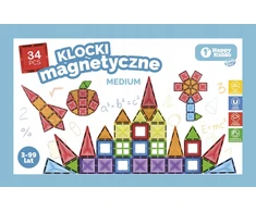 Anek Smily Play Konstruktoriaus magnetinės kaladėlės 34 dalių SmilyPlay SP85384 53846
