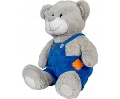 Smily Play Pliušinis žaislas - pilkas meškiukas, 31 cm
