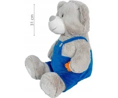 Smily Play Pliušinis žaislas - pilkas meškiukas, 31 cm