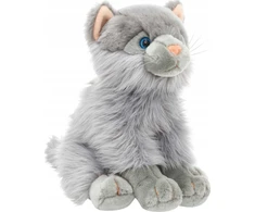 Smily Play Pliušinis žaislas - pilka katė, 37 cm