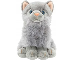 Smily Play Pliušinis žaislas - pilka katė, 37 cm