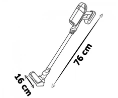 Smoby - Rowenta - X Force Flex - Dulkių siurblys (7600330223)