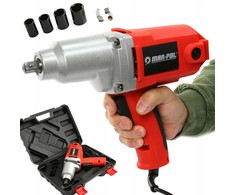 Smūginis veržliasukis 1/2" 800Nm + NASADKI MAR-POL