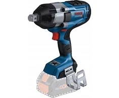 Smūginis veržliasukis Bosch Bosch Akumuliatorinis smūginis veržliaraktis BITURBO GDS 18V-1050 HC Professional be akumuliatoriaus ir kroviklio, 18V (mėlyna/juoda, be akumuliatoriaus ir įkroviklio, 3/4)