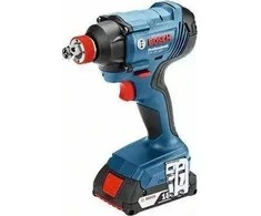Smūginis veržliasūkis Bosch GDX 180-LI; 18 V; 2x2,0 Ah akum.