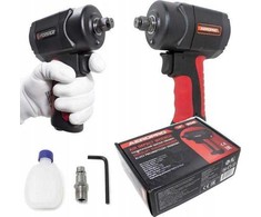 Smūginis veržliasukis Rockforce KLUCZ pneumatinis 1200Nm TWIN HAMMER 1 /2"