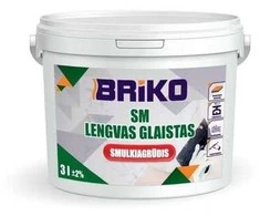 Smulkiagrūdis glaistas BRIKO SM 3 L