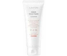 Snature Aqua Rice Foam Valiklis veido prausiklis su ryžių putomis 80ml