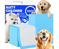 Maty Šunų kilimėliai, sugeriantys, higieniniai paklotai šlapinantiems gyvūnams, 100 vnt., 40x60 sr272