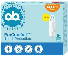Snibbs O.B. ProComfort Tampony Super 54 vnt.