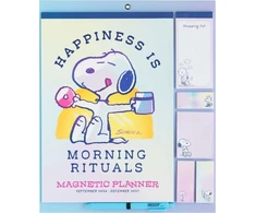 Snoopy – magnetinis kalendorius / mėnesio planeris 2026/2027 (30 x 34 cm) (CPFI2602)