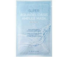 SNP Snature Super Aquagel Oasis Ampule Mask drėkinamoji lakštinė kaukė 30ml