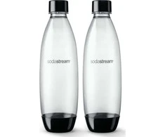 Buteliukai SodaStream Fuze, 1l, juodi, 2 vnt