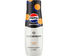 Sirupas gazuotų gėrimų gaminimo aparatui SodaStream, Pepsi Max Mango Zero, 440 ml