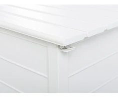 Beliani Sodo dėžė CAMPALTO 123 cm 60 cm balta