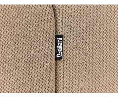 Beliani Trivietė kampinė sofa MALOY, ruda, dešininė