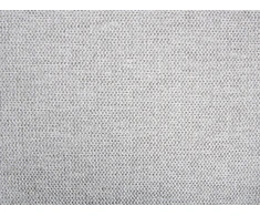 Beliani 3 vietų kampinė sofa ELGA, linas, šviesiai pilka, kairinė