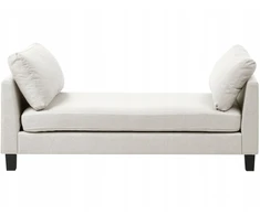 Sofa Beliani Šezlongas ARCHIANE šviesiai smėlio spalvos