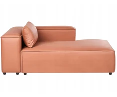 Sofa Beliani Kairysis gultas BRANDE aukso rudos spalvos