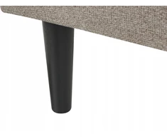 Sofa Beliani Kairysis šezlongas YVOIRE smėlio spalvos