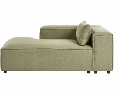 Sofa Beliani Dešininis gultas BRANDE Šviesiai žalias