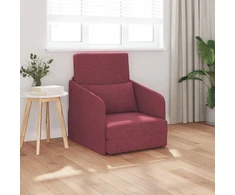 Sofa lova 60cm Vyno raudona audinys