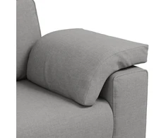 Sofa Debesų pilka 160 x 80 x 82 cm audinys