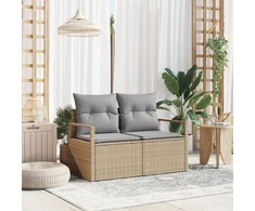 Sodo sofa su pagalve 120 x 62 x 69 cm poliratanas