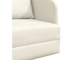 Sofa lova Kreminė 65 x 80 x 83 cm Aksomas