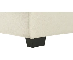 Sofa Beliani Išskleidžiamas kampas ROMEDAL, 3 vietų, smėlio spalvos, dešininis