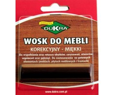 Vaškas defektams Dukra 63, kaštoninis, 75 x 19 mm