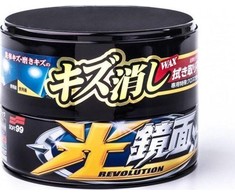 Soft99 Soft99 New Scratch Clear Wax Tamsus blizgus vaškas tamsių lakų 200g universalus