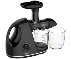 Sulčiaspaudė Lėta sulčiaspaudė vaisiams ir daržovėms, horizontali su rankena, 150 W, juoda, Klausberg, kb-7861