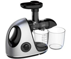 Sulčiaspaudė Lėta sulčiaspaudė vaisiams ir daržovėms, horizontali su rankena, 150 W, pilka, Klausberg, kb-7863