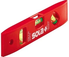 Gulsčiukas SOLA PTM 5, 20 cm, 3 akutės, plastikinis korpusas, su magnetu