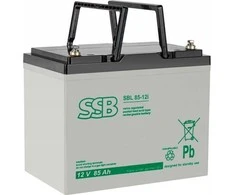 Akumuliatorius SSB SBL 85-12i 12V 85Ah AGM nereikalaujantis priežiūros