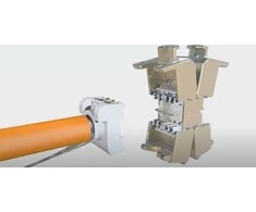 SOLARIX Savaime pjaunanti jungtis CAT6A STP